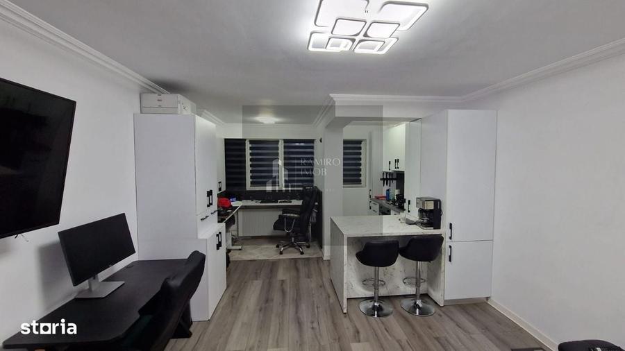 Garsoniera 31mp renovata-mobilata lux -metrou Titan - Piata Minis - 4