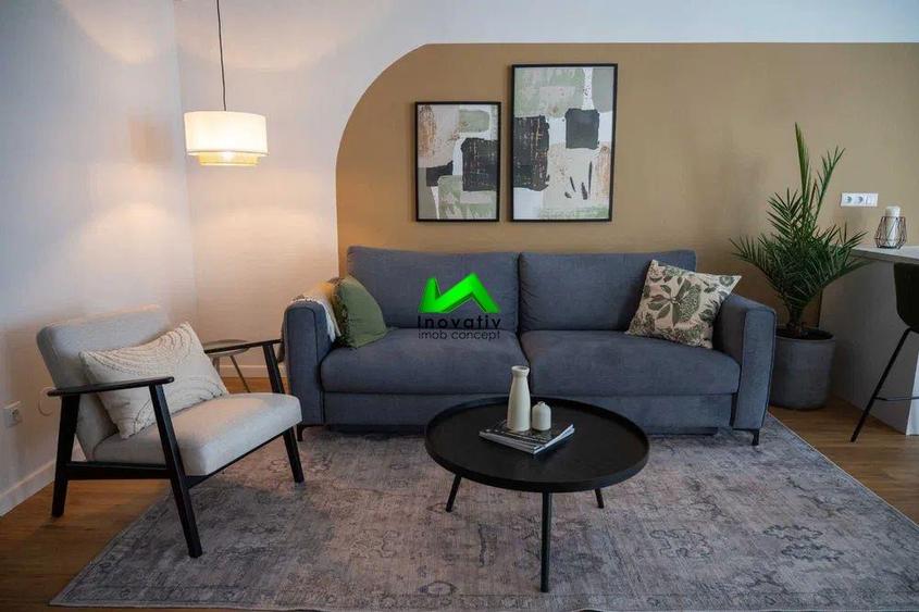 Apartament cu 2 camere decomandat, mobilat în Central