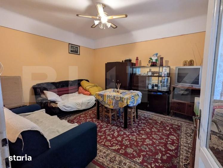 Casă cu 2 camere cu Teren 230 Mp în Central