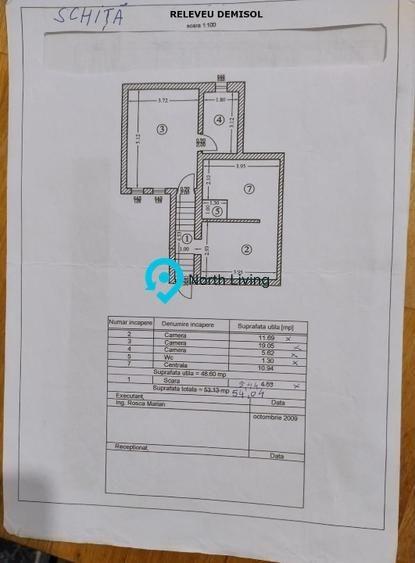 Casă individuală cu 5 camere cu Canalizare în Domenii