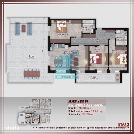Apartament cu 4 camere în Theodor Pallady — fotografia 1