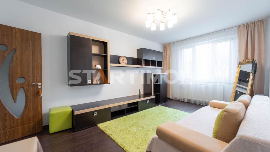 Apartament cu 3 camere semidecomandat, mobilat în Griviței
