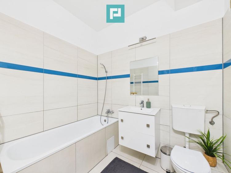 Apartament cu 3 camere semidecomandat, mobilat în UTA
