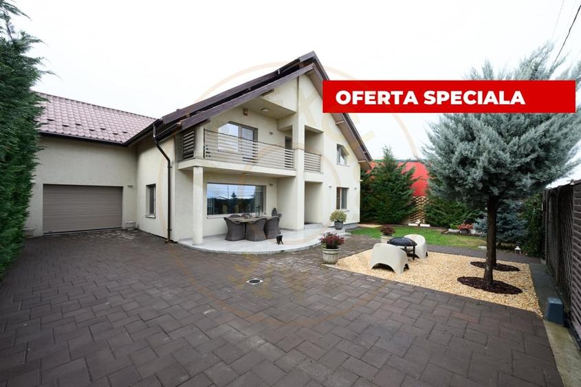 Casă individuală cu 6 camere cu Canalizare în Geamăna