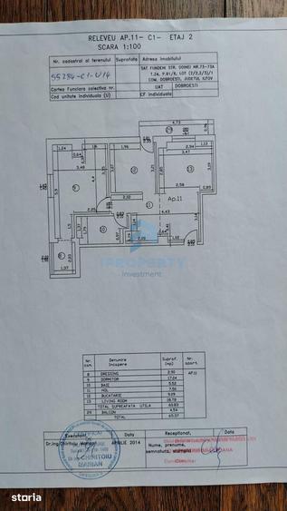 Apartament cu 2 camere în Dobroești