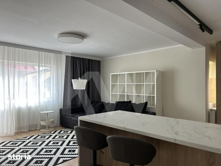 Apartament cu 2 camere semidecomandat, mobilat în Ștrand