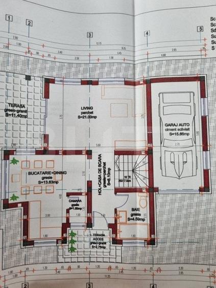 Casă individuală cu 4 camere cu Canalizare în Jucu de Mijloc