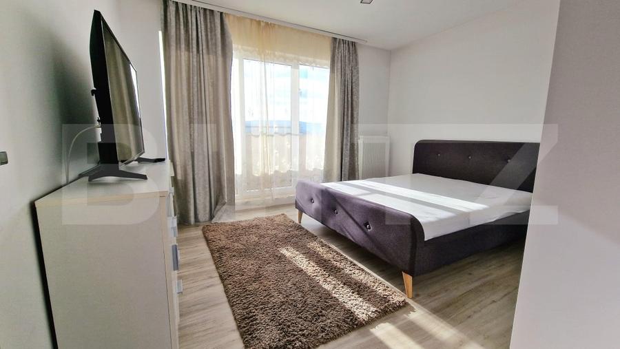Apartament cu 2 camere semidecomandat, mobilat în Florești
