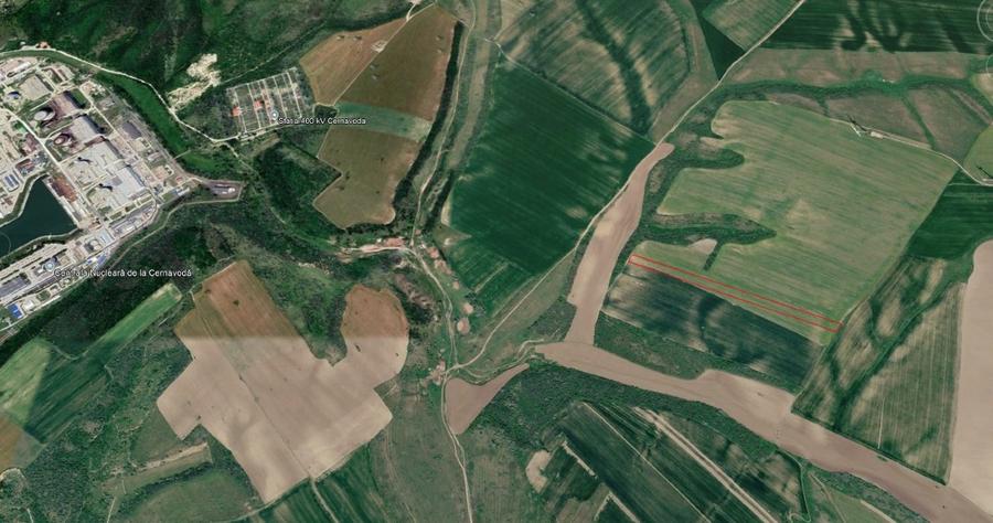 Vand 5.5 Ha teren extravilan pentru proiecte fotovoltaice /cadastru/ nearendat - 2