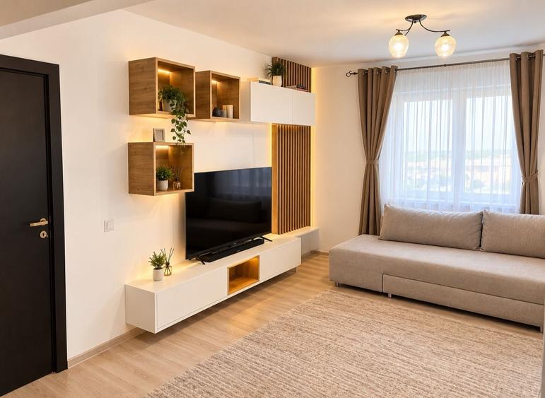 Apartament cu 2 camere decomandat în Sânpetru