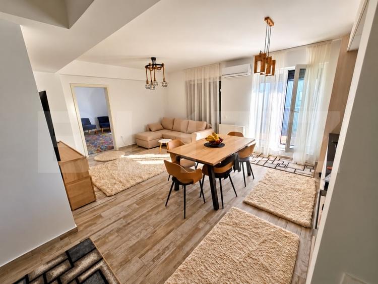 Apartament cu 4 camere nedecomandat, mobilat în Avantgarden