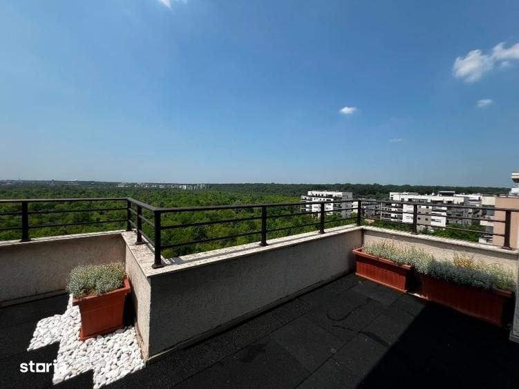 Penthouse Lux 4 camere de inchiriat Baneasa | Lift privat | Terasa 360 - 8
