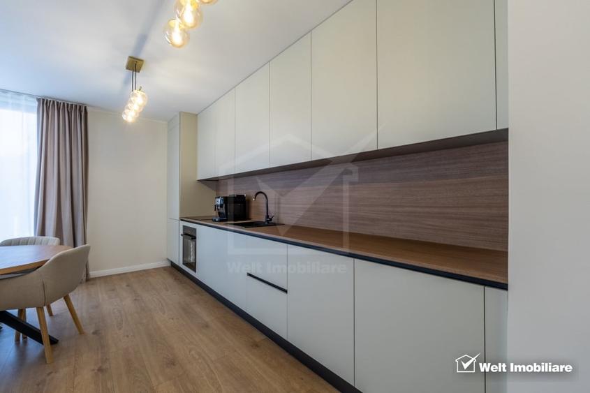 Apartament cu 2 camere semidecomandat, mobilat în Grigorescu