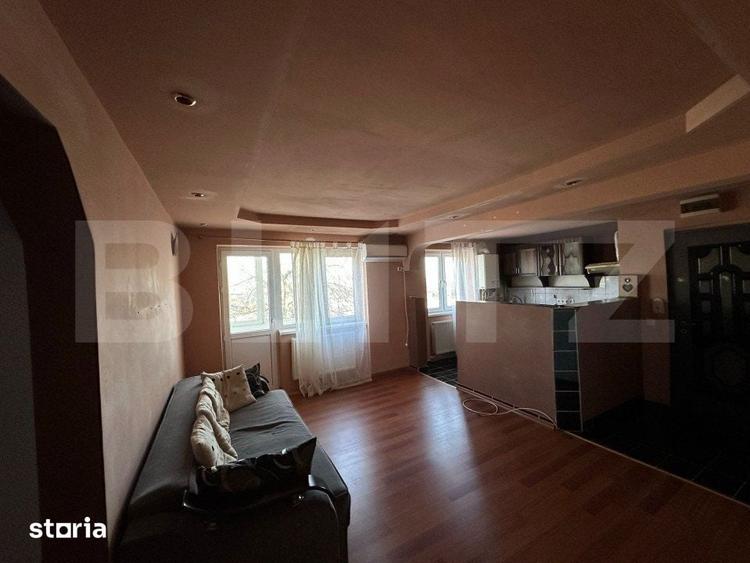 Apartament cu 2 camere semidecomandat în Zamfirescu