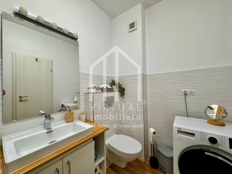 Apartament cu 2 camere decomandat, mobilat în Piața Cluj