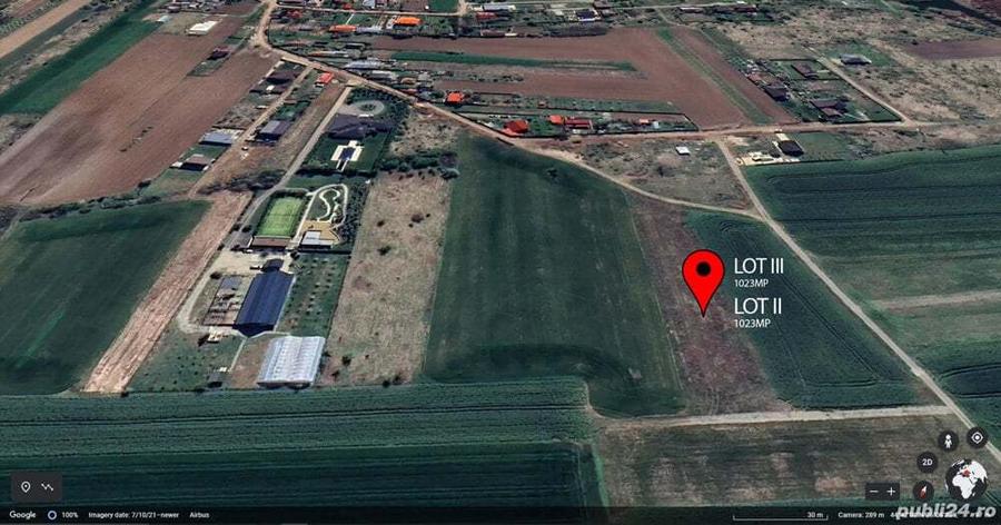 Teren de 1023 mp, în Izvorani