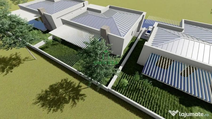 Casă cu 4 camere cu Teren 300 Mp în Vlădești