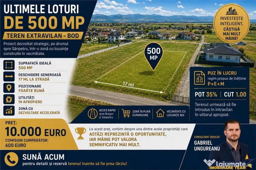 Teren în Bod