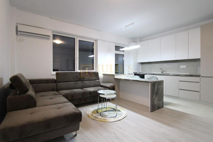 Apartament cu 2 camere semidecomandat, mobilat în Giroc