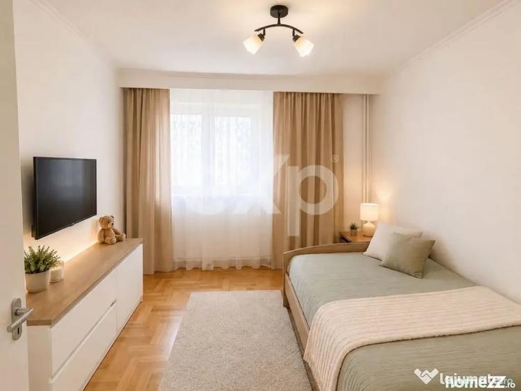 Apartament cu 3 camere semidecomandat în Craiovei
