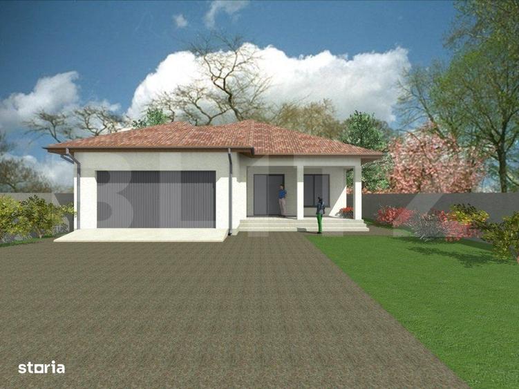 Casă cu 4 camere în Gârlești