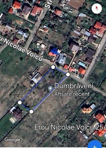 Teren Construcții intravilan de 500 mp, în Balotești