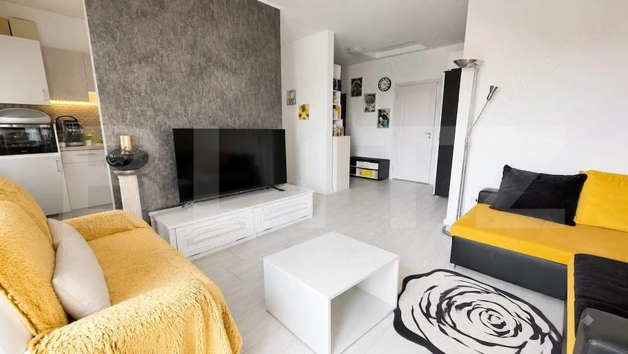 Apartament cu 2 camere semidecomandat în Giarmata