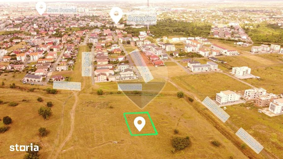 Teren PUZ aprobat 12 apartamente si spatii comerciale Giroc Braytim - 3