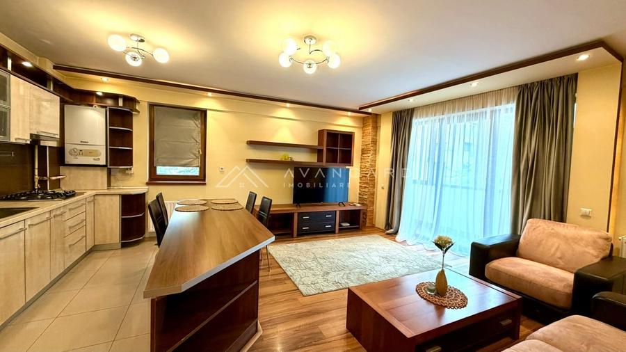 Apartament cu 2 camere semidecomandat, mobilat în Gheorgheni