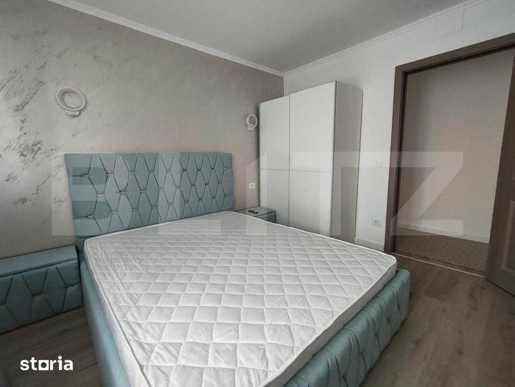 Apartament cu 2 camere, mobilat în Nufărul