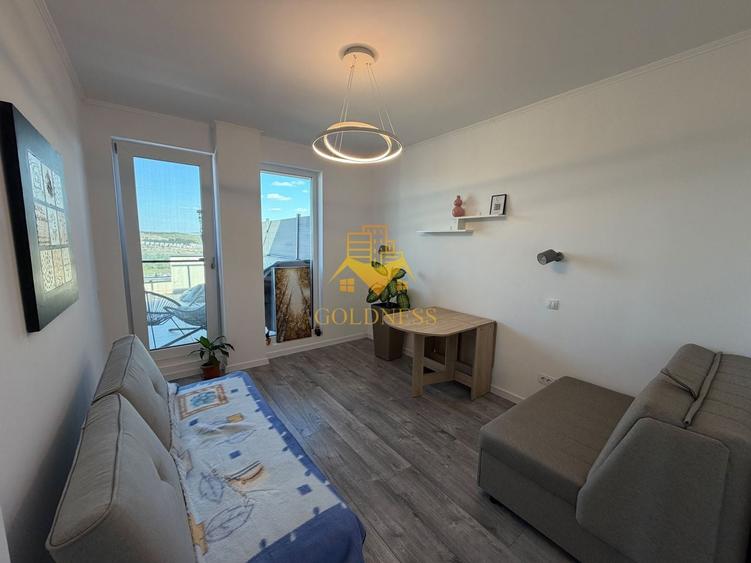 Apartament cu 3 camere semidecomandat, mobilat în Florești