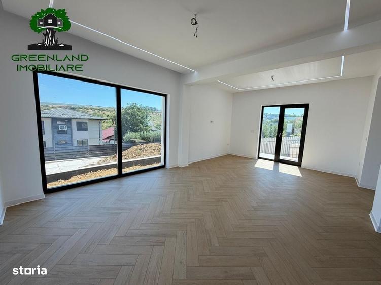 Vila moderna cu 4 camere si 2 bai, 130 mp, teren 400 mp, Bucium - 1