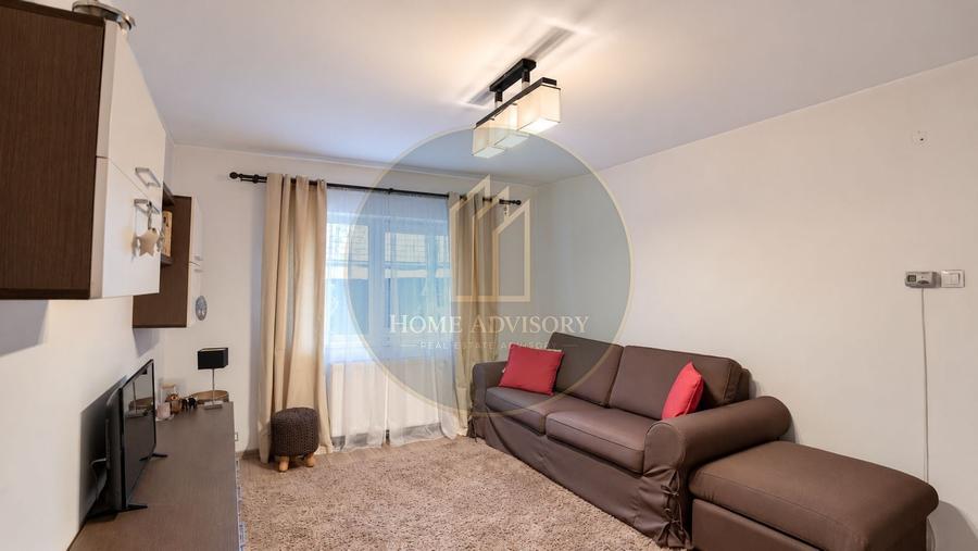 Apartament cu 2 camere decomandat, mobilat în Tractorul