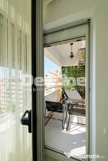 Apartament cu 3 camere semidecomandat în Central