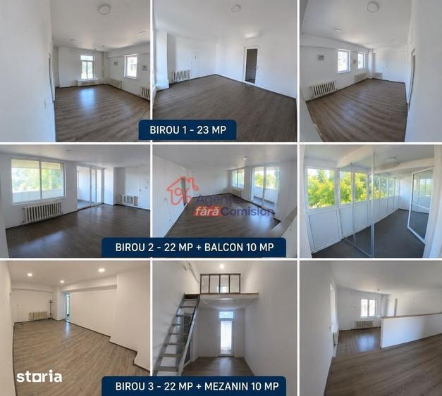 Spatiu Birouri, 22mp+5mp balcon, 400euro, Tg Cucu - 4