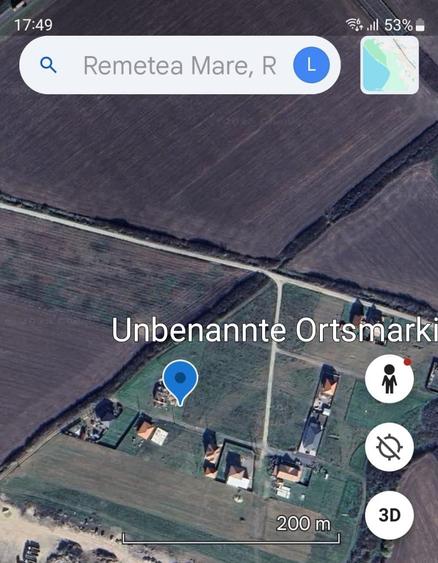 Teren Construcții intravilan de 617 mp, în Remetea Mare
