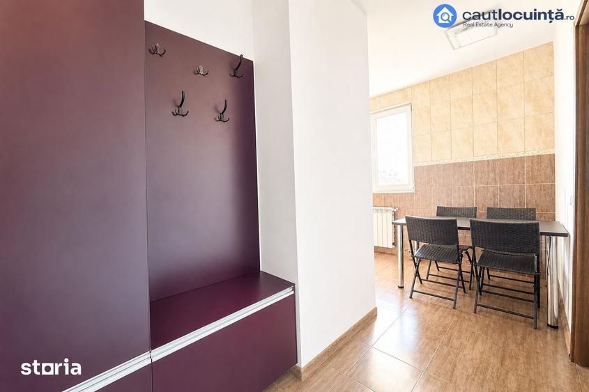 Apartament cu 2 camere semidecomandat, mobilat în Grivița