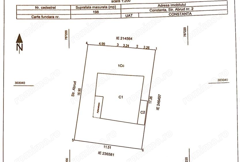 Casă cu 3 camere cu Teren 298 Mp în Palas