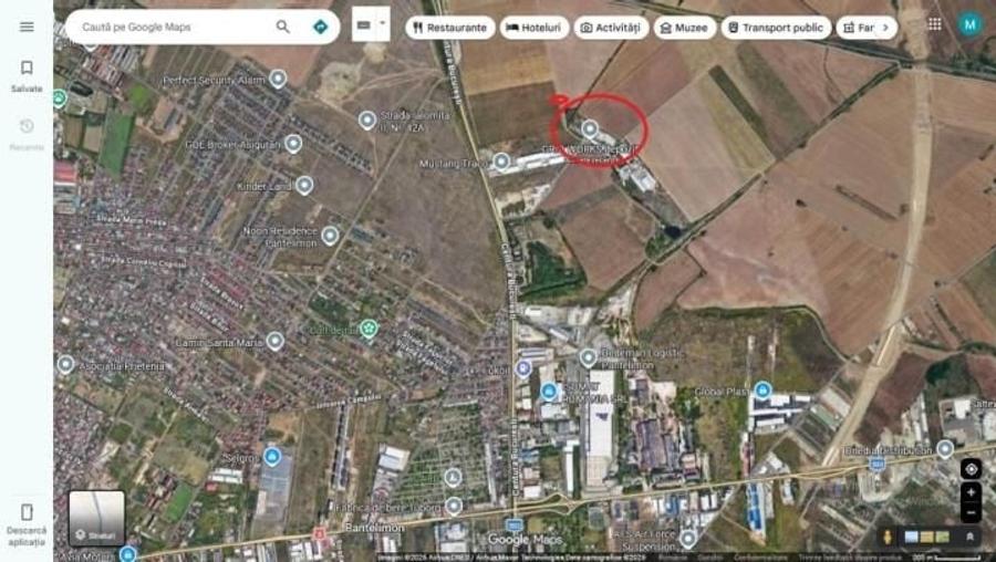 Spațiu industrial, de 480 mp, în Nord
