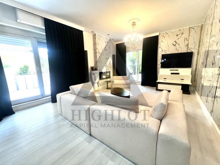 Apartament cu 5 camere semidecomandat, mobilat în Herăstrău