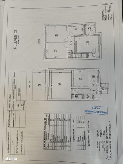 Casă cu 4 camere cu Teren 283 Mp în Domnești