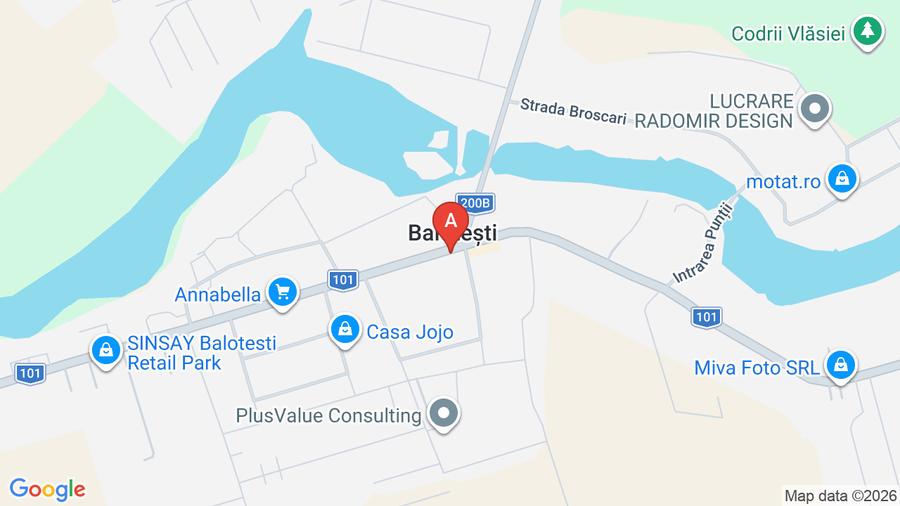 Teren Construcții intravilan de 500 mp, în Balotești
