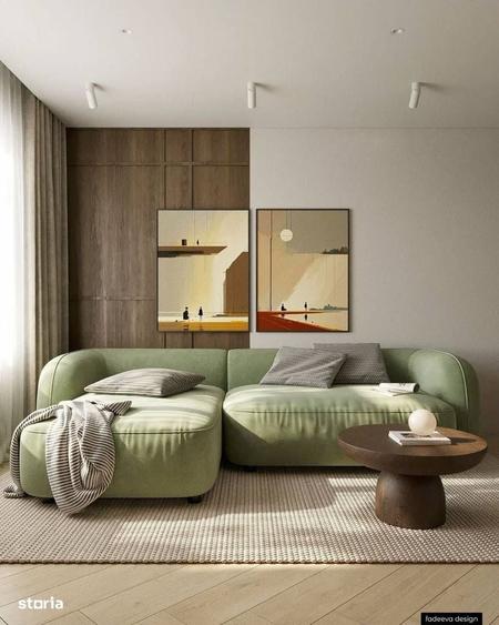 Studio | 42 mp | Bloc nou | Finisat complet | TVA inclus - 2
