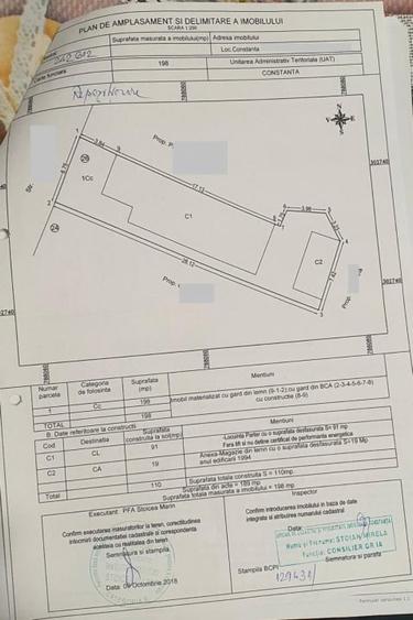 Casă individuală cu 3 camere cu Canalizare în Zona Industrială