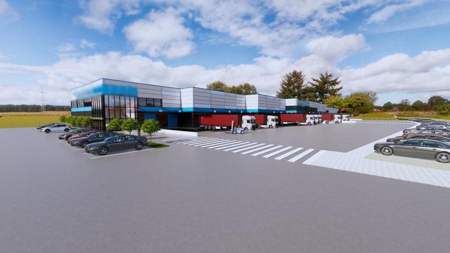 Spațiu industrial, de 7,968 mp, în Vest