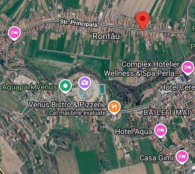 Casă cu 3 camere cu Teren 1440 Mp în Rontău