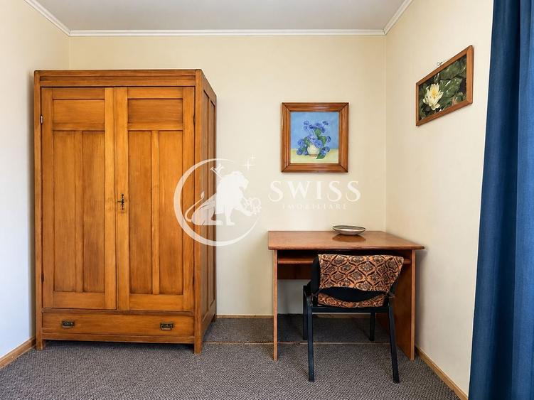Apartament cu 2 camere semidecomandat, mobilat în Central