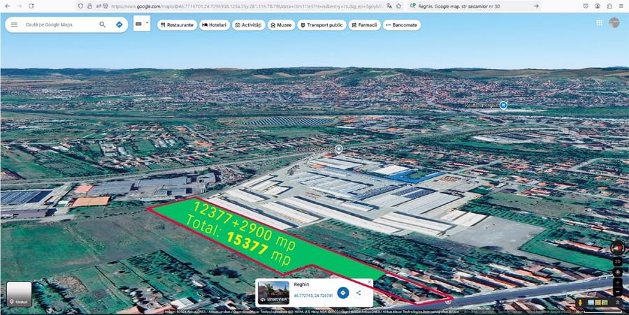 Teren Construcții intravilan de 15277 mp, în Ierbuș