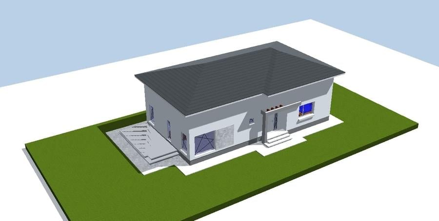 Casă individuală cu 4 camere cu Teren 400 Mp în Domnești