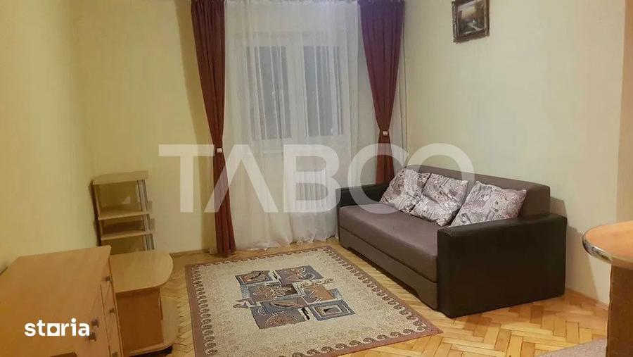 Apartament cu 2 camere semidecomandat, mobilat în Plopilor